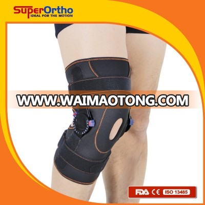 A7-043 New Mesh Knee Support brace w/ROM Hinge